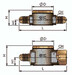 Wziernik cieczy 5/8'' typ: MI5S