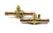 REFRIGERA Zawór kulowy 22mm-7/8" ODS ze Schraderem 52Bar kod: REF1.0.S.C.022.3