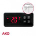 Termostat panelowy AKO-D14223  230V  2 relays - defrost lub fans, + czujka 
